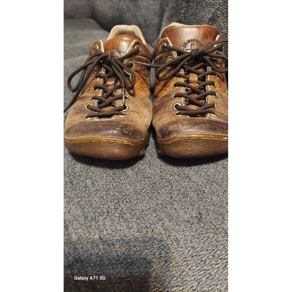 Doc Martens Distressed Brown Oxfords Shoes Mens Size 8 - Picture 2 of 7